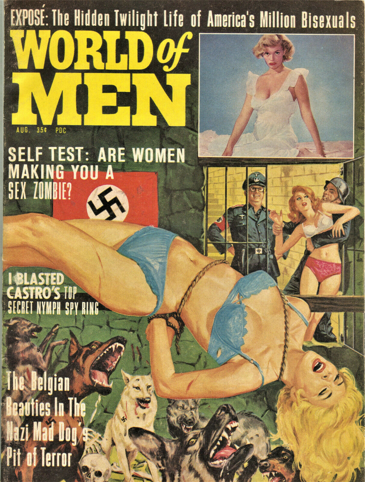 World of Men Magazine August 1964