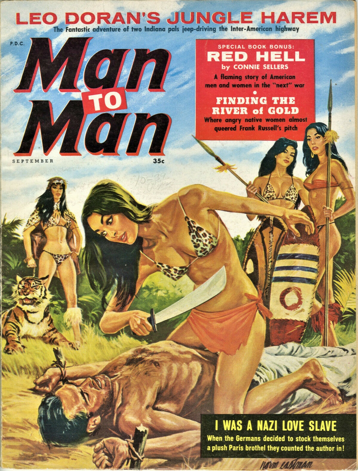 Man To Man Magazine September 1960