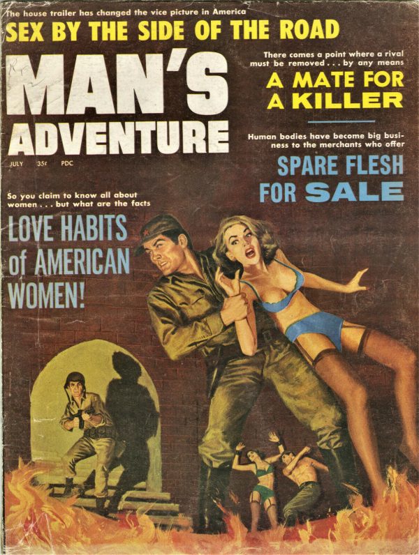Man's Adventure Magazine July 1963