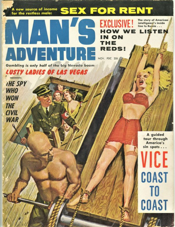 Man's Adventure Magazine November 1962