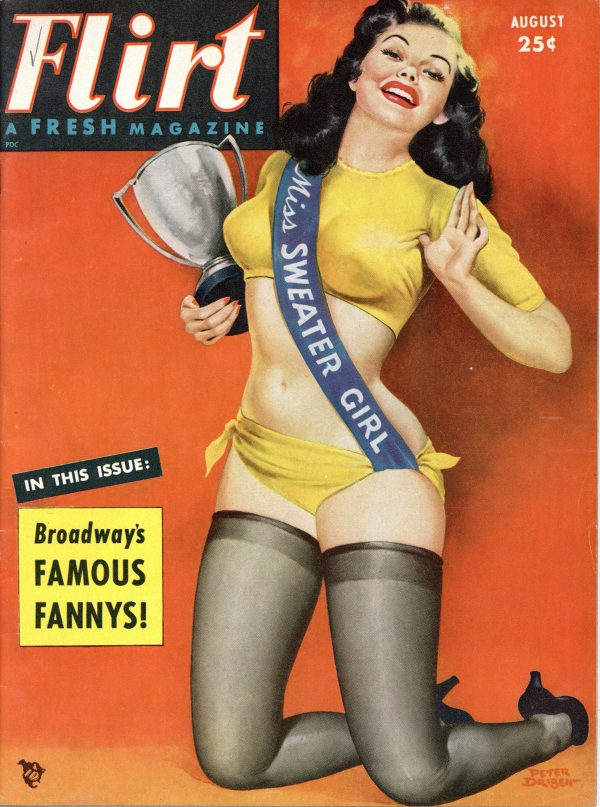 Flirt Magazine August 1952
