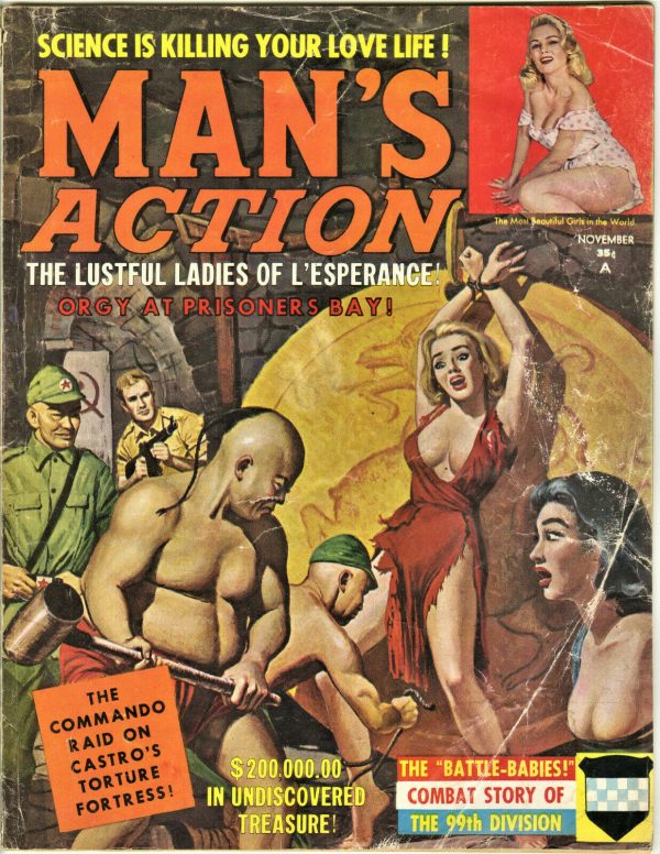 Man's Action Magazine November 1961