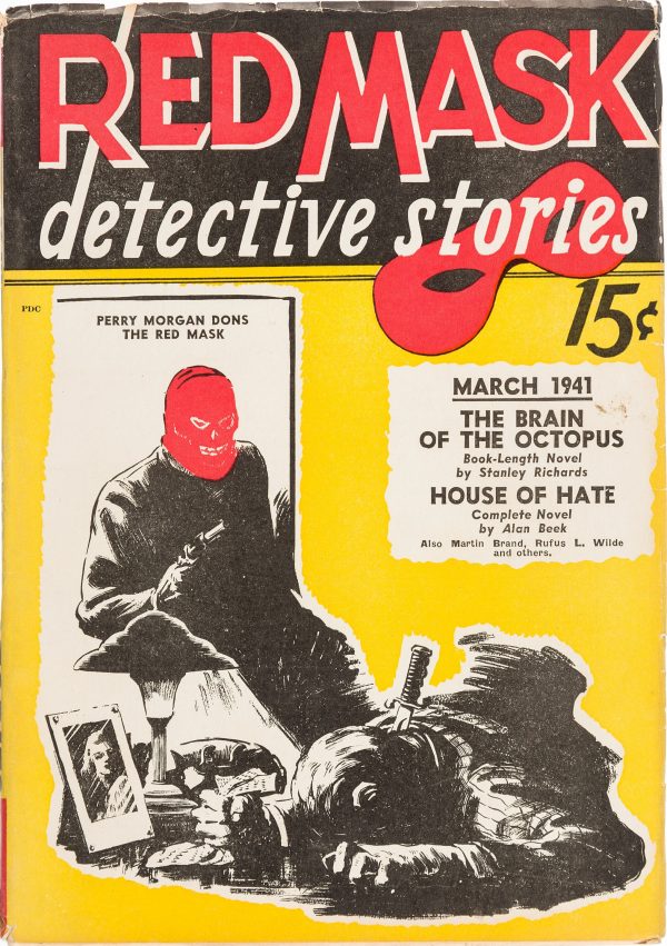Red Mask Detective Stories - March 1941