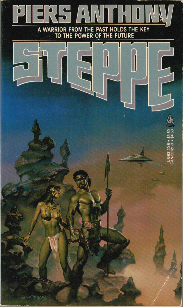 Steppe by Piers Anthony TOR, 1986