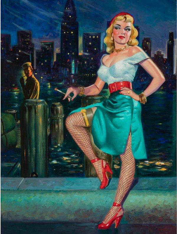 Illicit Pleasure paperback cover, 1950