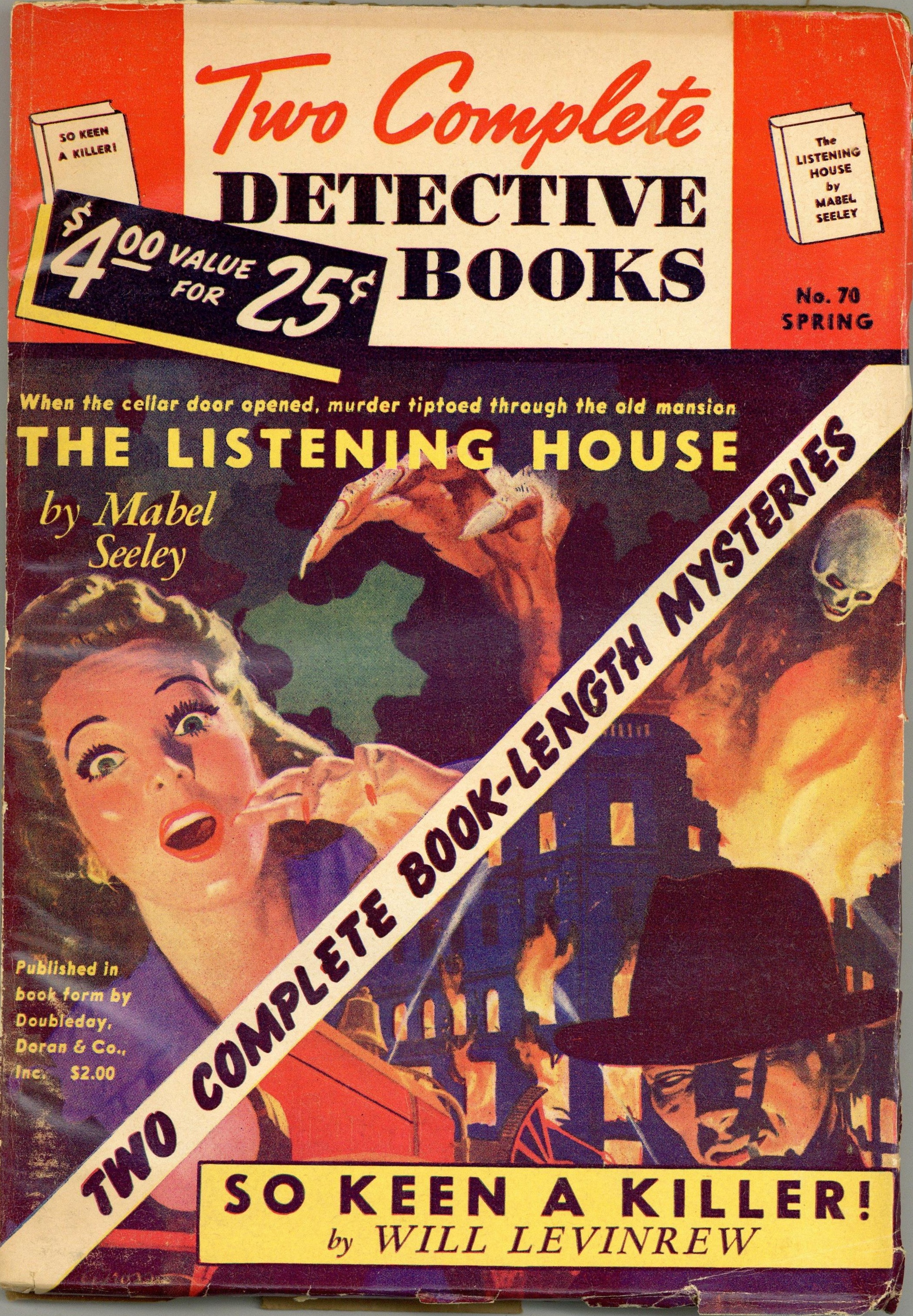 Two Complete Detective Books March 1952