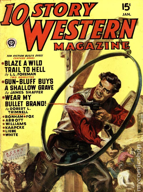 10 Story Western Magazine January 1950
