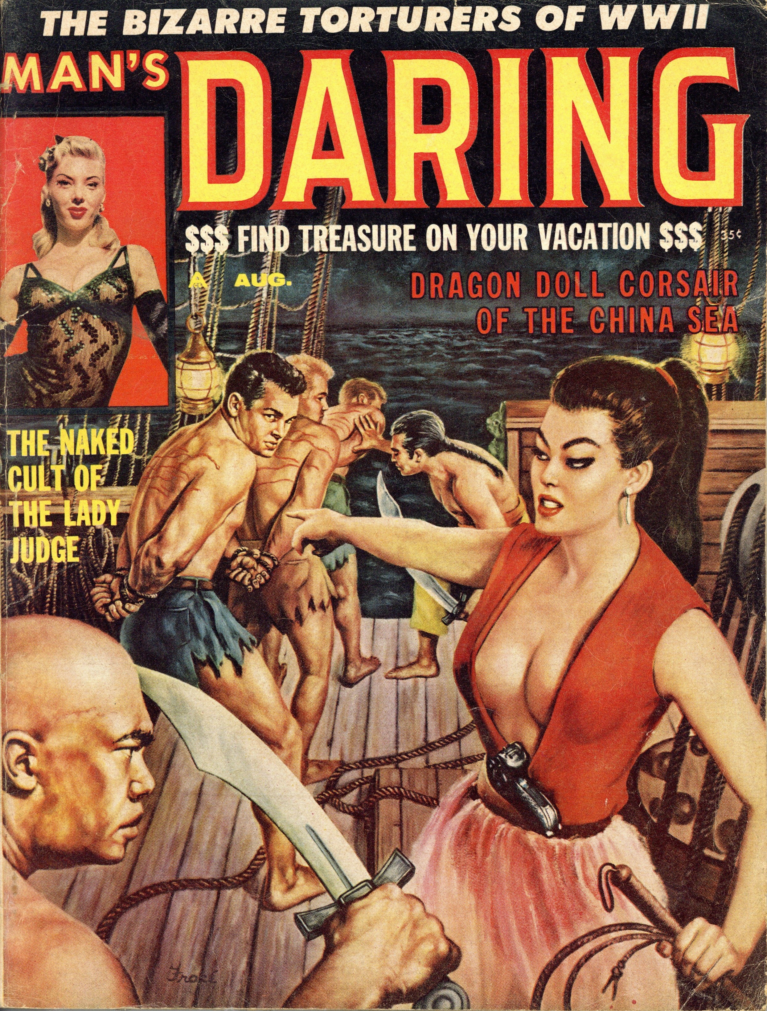 Man's Daring. August 1960