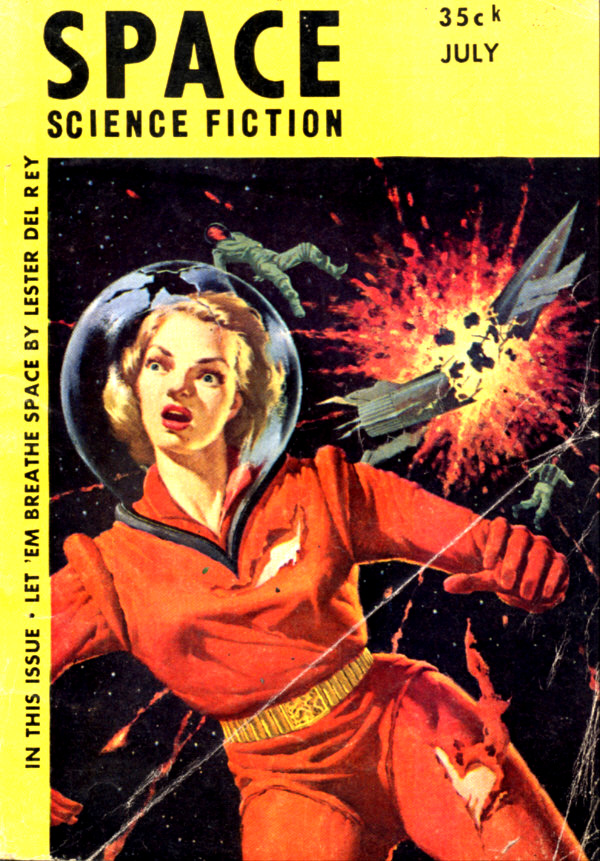 Space Science Fiction July 1953
