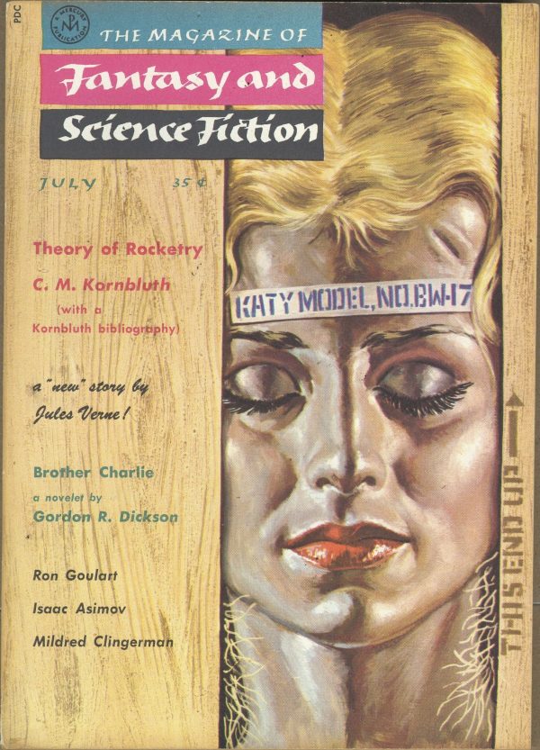 Fantasy and Science Fiction, July 1958