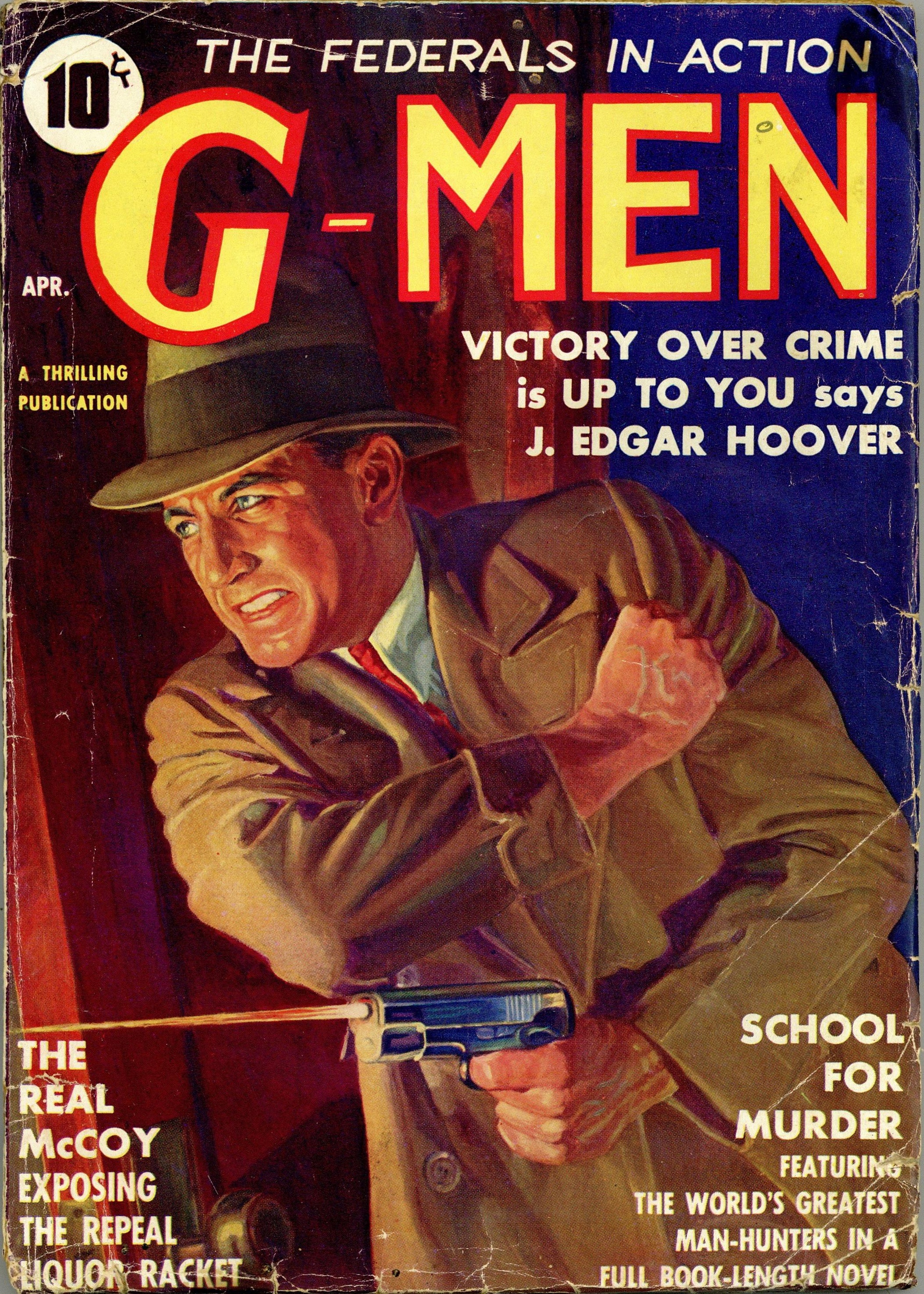G-Men April, 1936