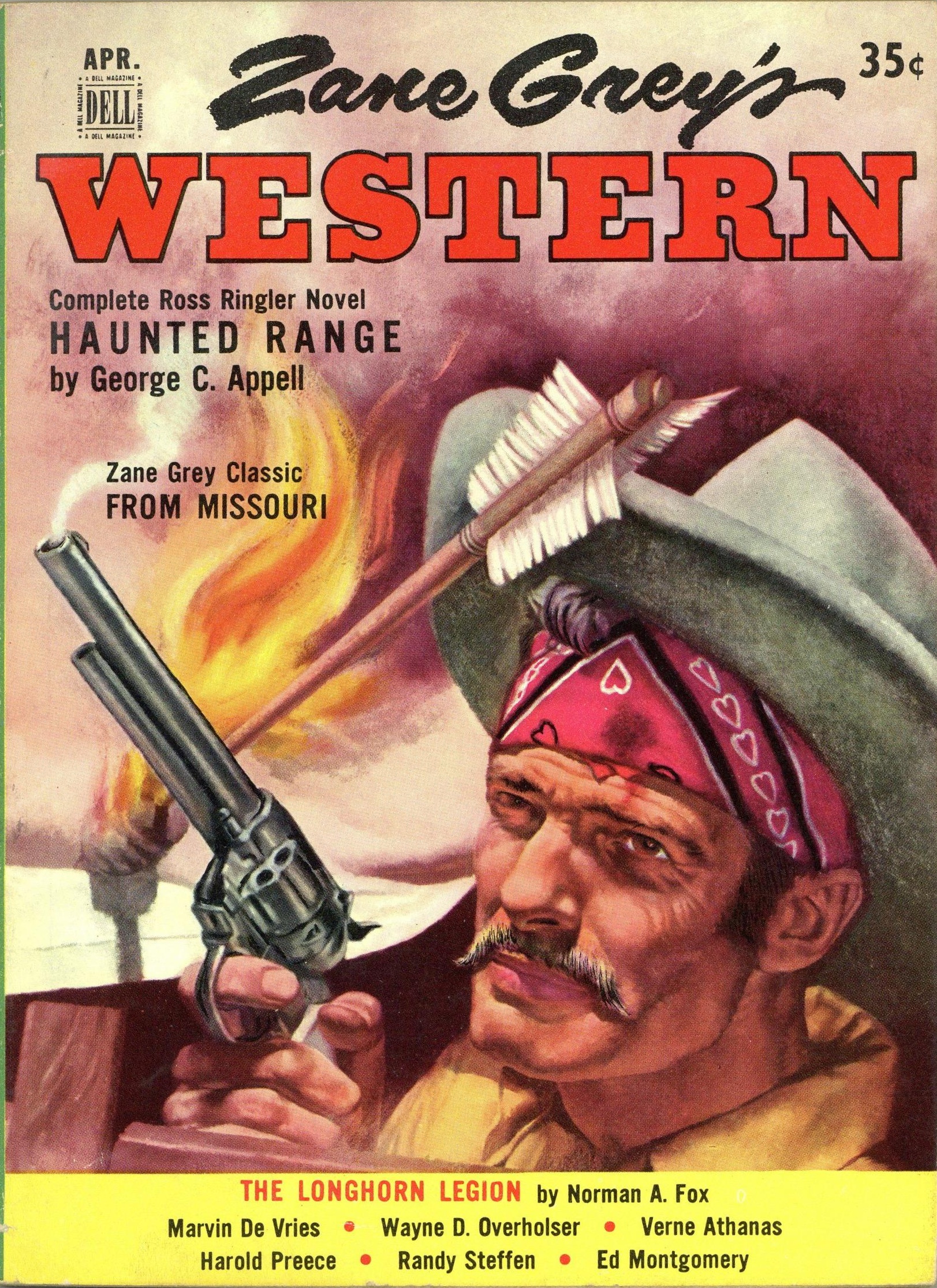 Zane Grey's Western Magazine April 1953
