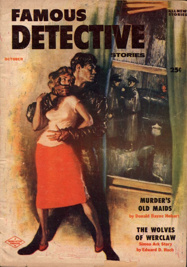 Famous Detective Stories October 1956