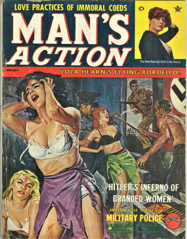 Man's Action Magazine January 1962