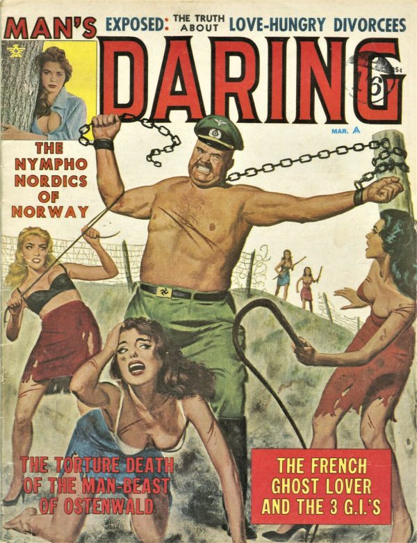 Man's Daring Magazine March 1961