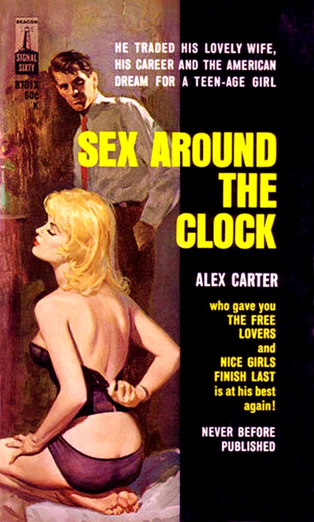 Sex Around The Clock -- Pulp Covers image