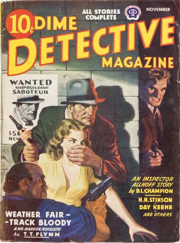 Dime Detective Magazine - November 1943