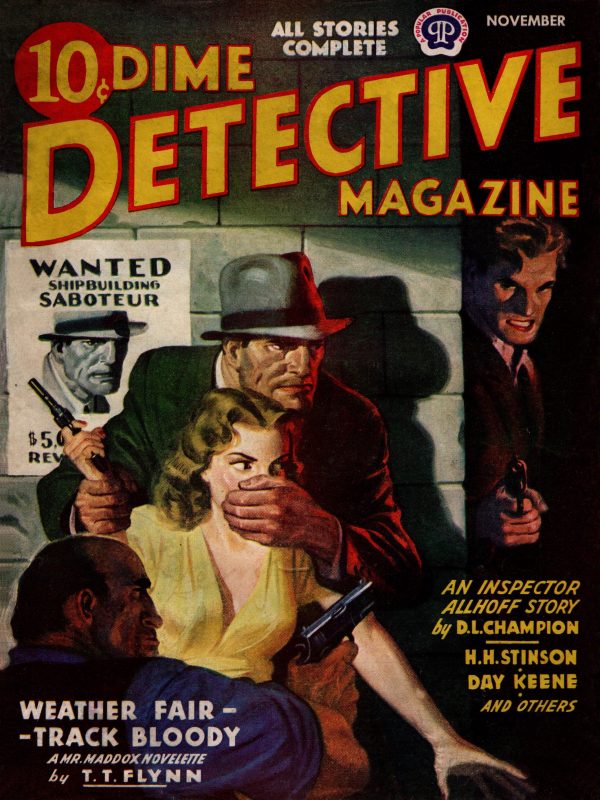 Dime Detective Magazine November 1943