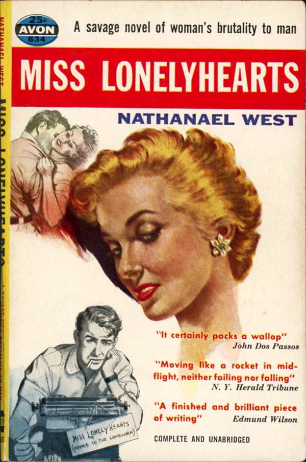 Miss Lonelyhearts. Avon Books 634, 1955