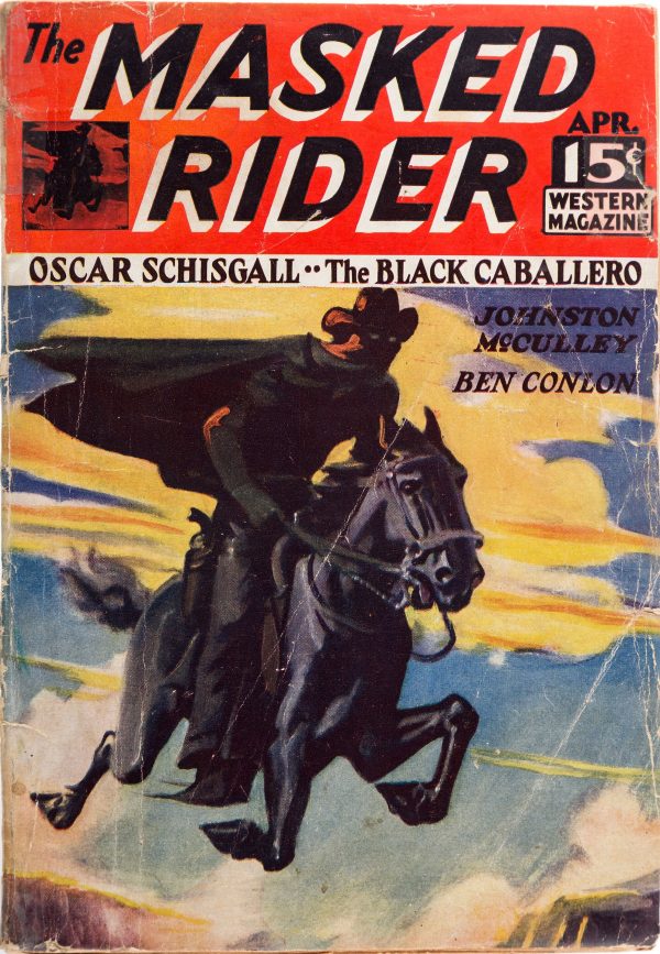 Masked Rider Western - April 1934