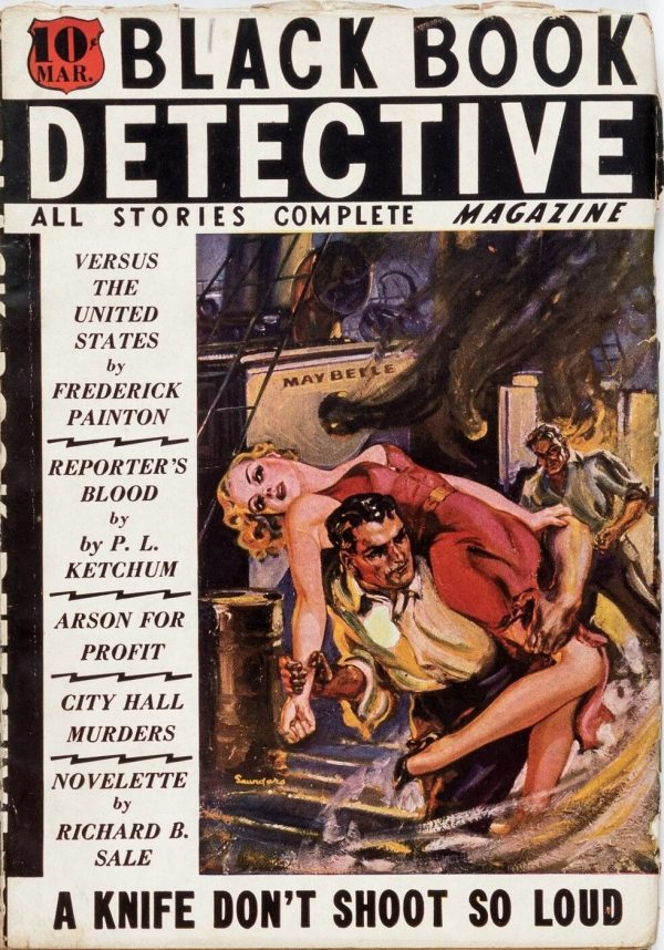 Black Book Detective Magazine March 1936