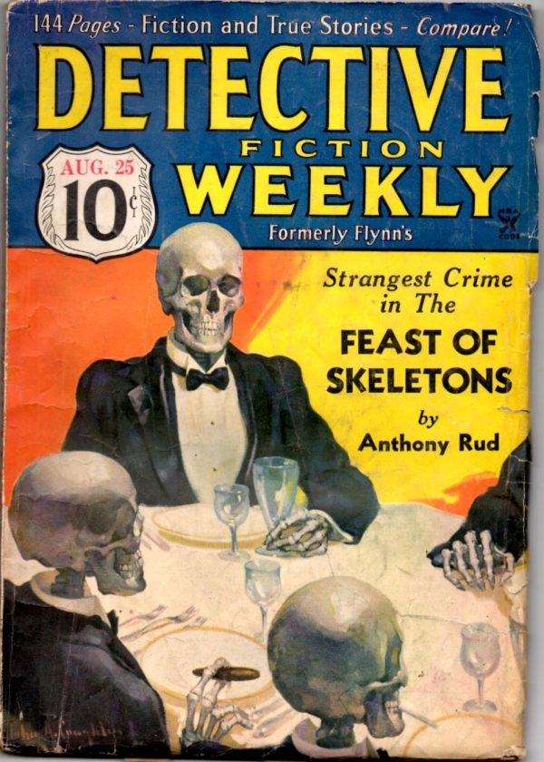 Detective Fiction Weekly August 25th 1934