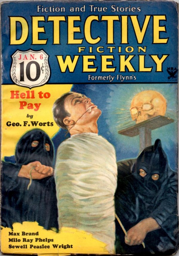 Detective Fiction Weekly January 6th 1934