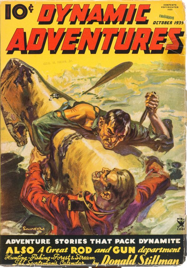 Dynamic Adventures - October 1935