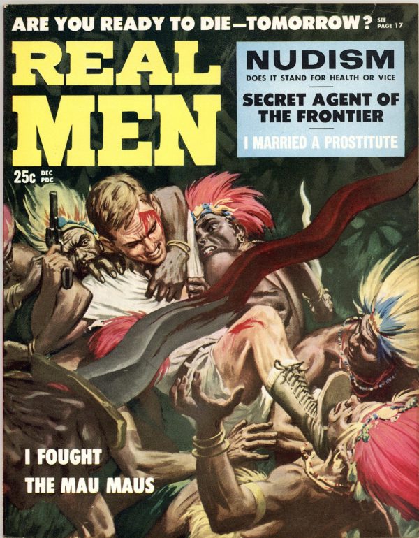 Real Men Magazine December 1957