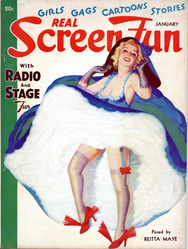 Real Screen Fun January 1937