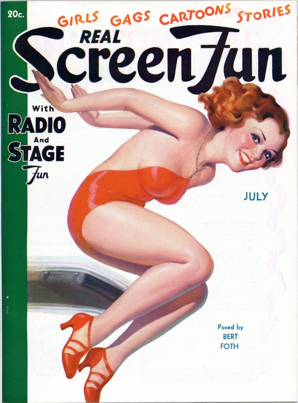 Real Screen Fun July, 1936