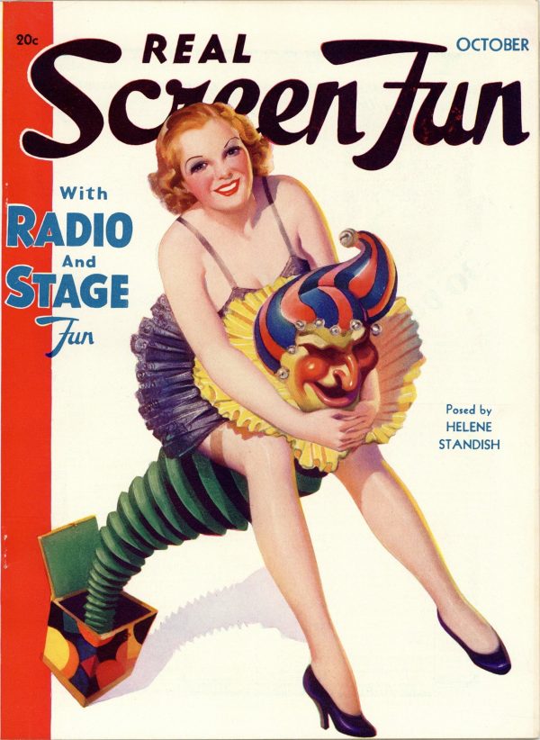 Real Screen Fun October 1935