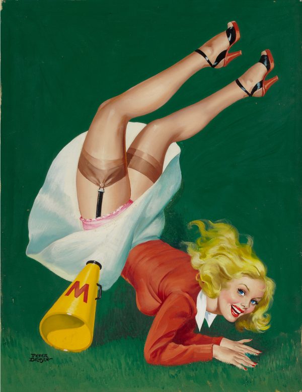Titter cover illustration, December 1951