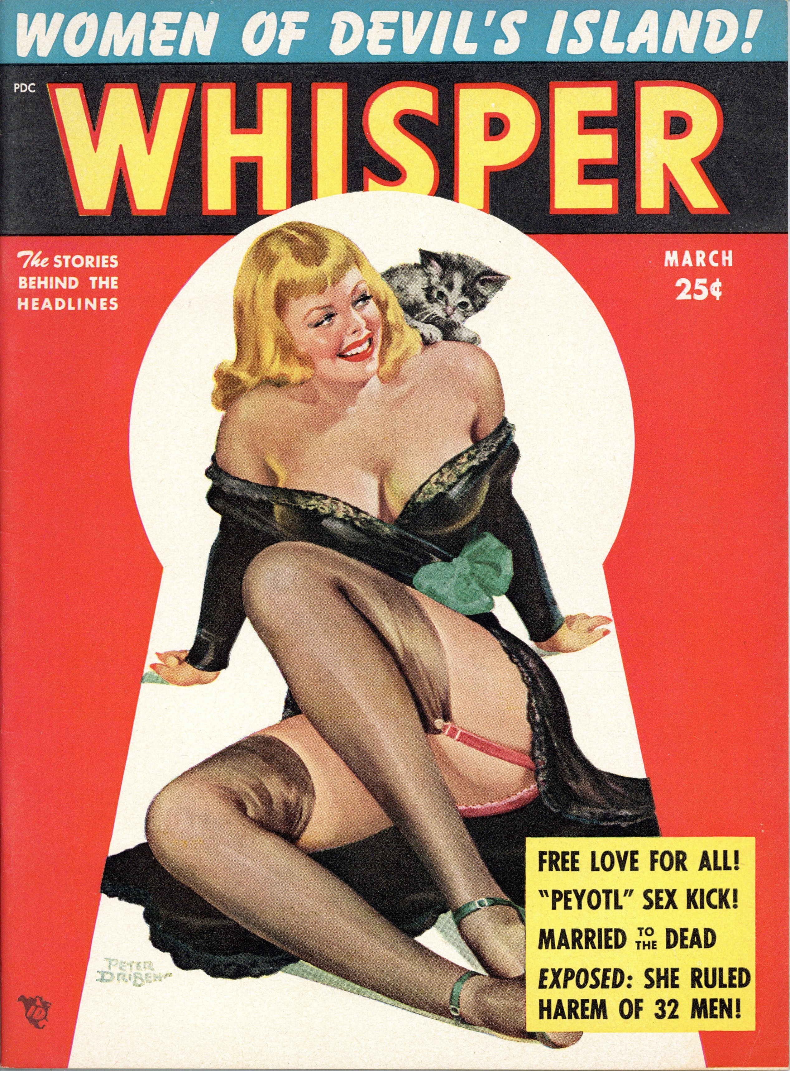 Women Of Devils Island! -- Pulp Covers