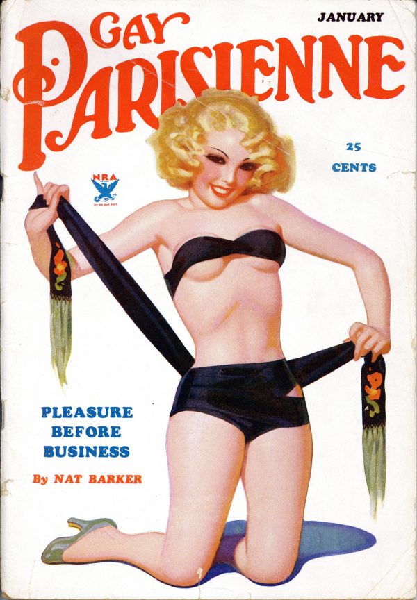 Gay Parisienne Magazine January 1935