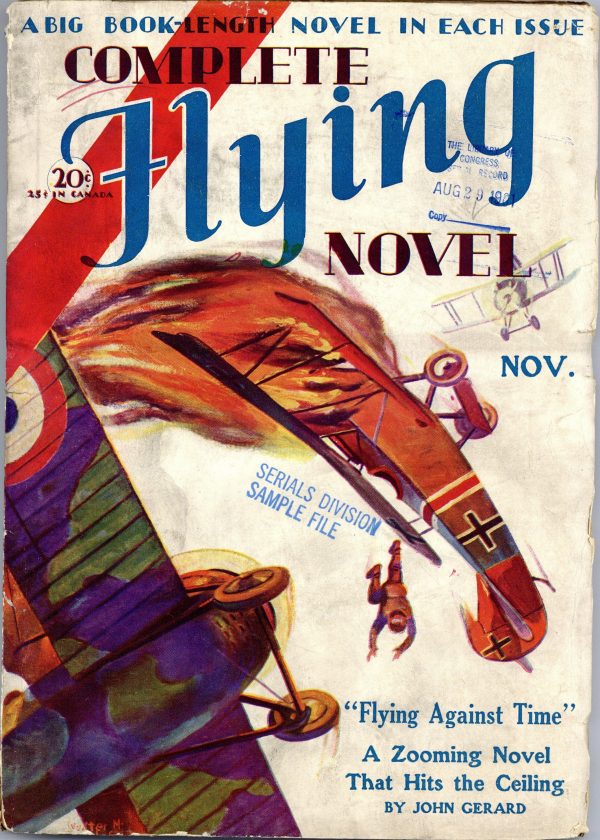 Complete Flying Novel Magazine November 1929