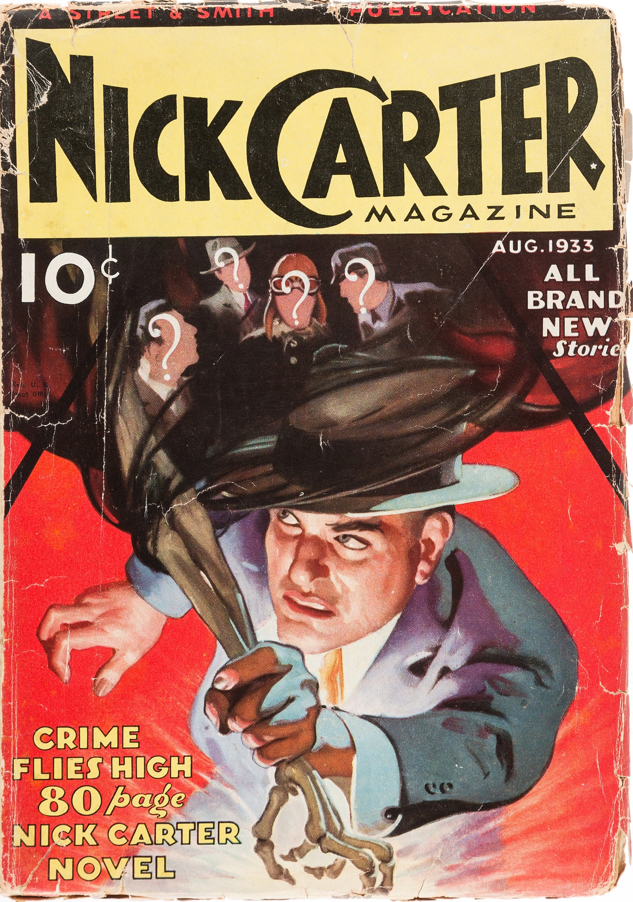 Nick Carter Magazine - August 1933