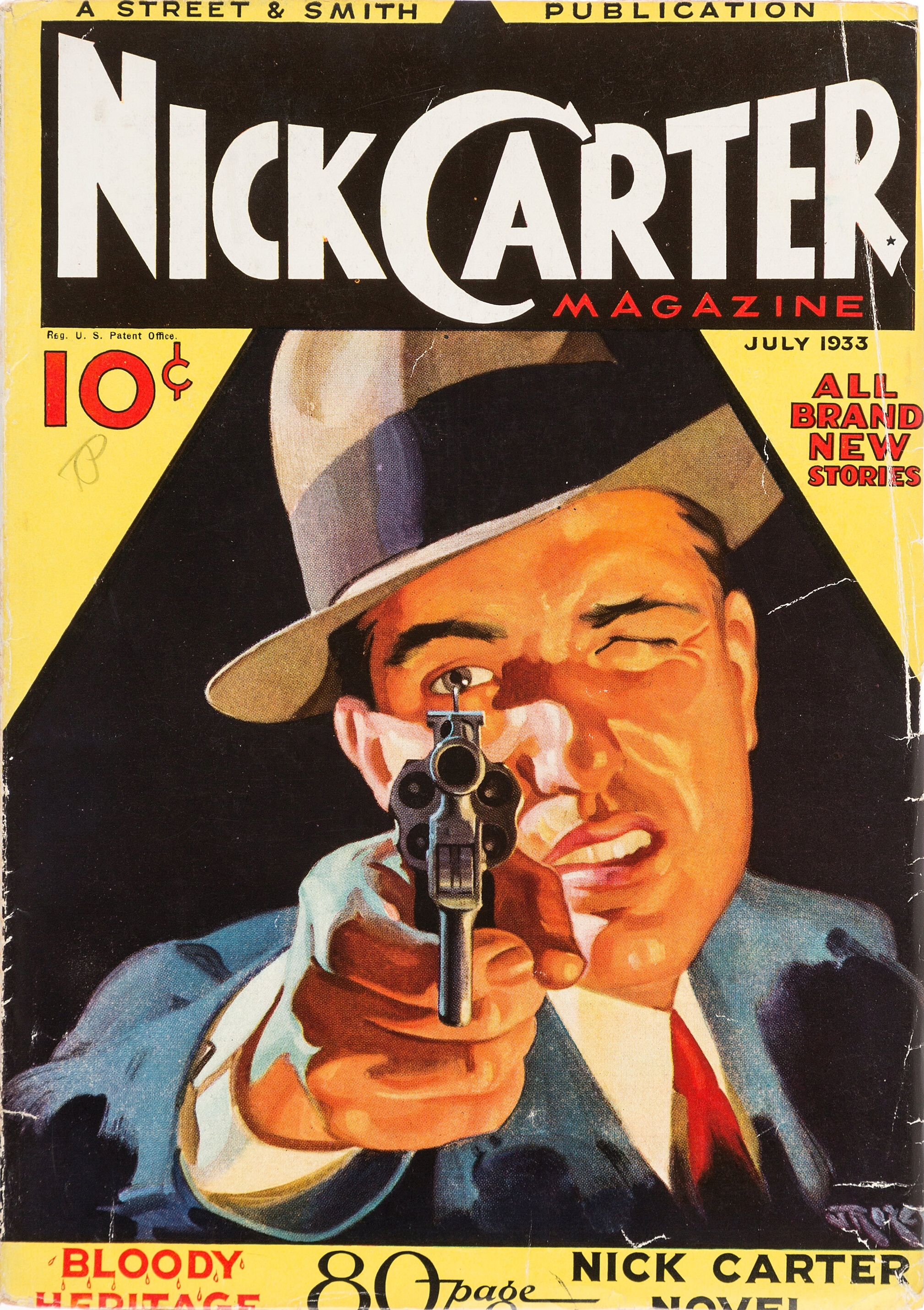 Nick Carter Magazine - July 1933