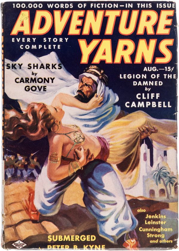 Adventure Yarns - August 1938
