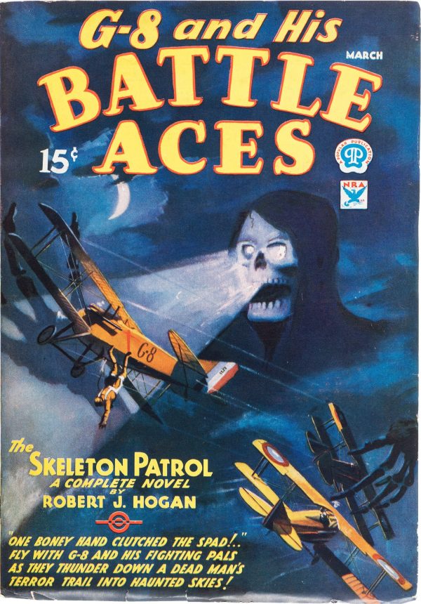 G-8 and His Battle Aces - March 1934