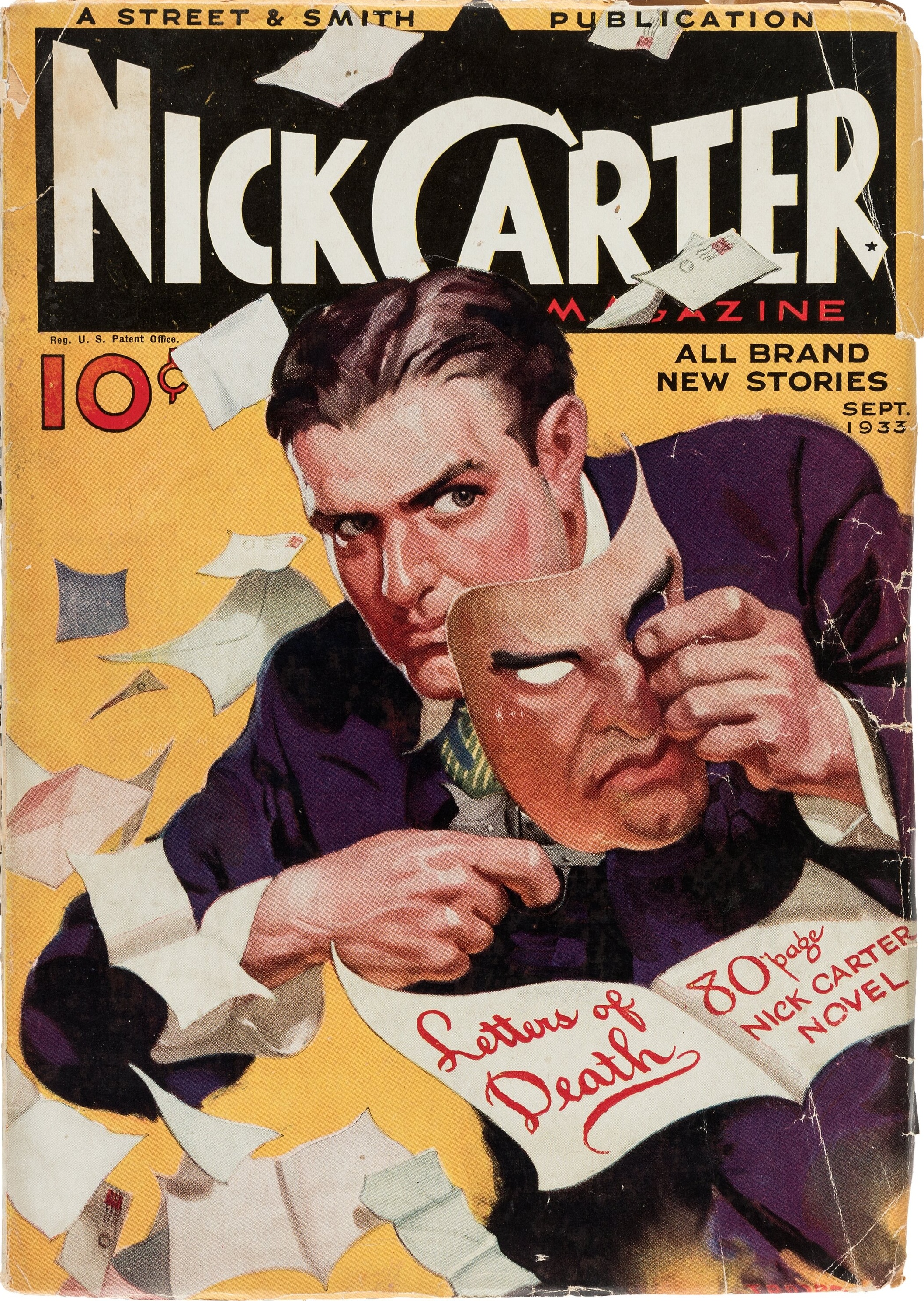 Nick Carter Magazine - September 1933
