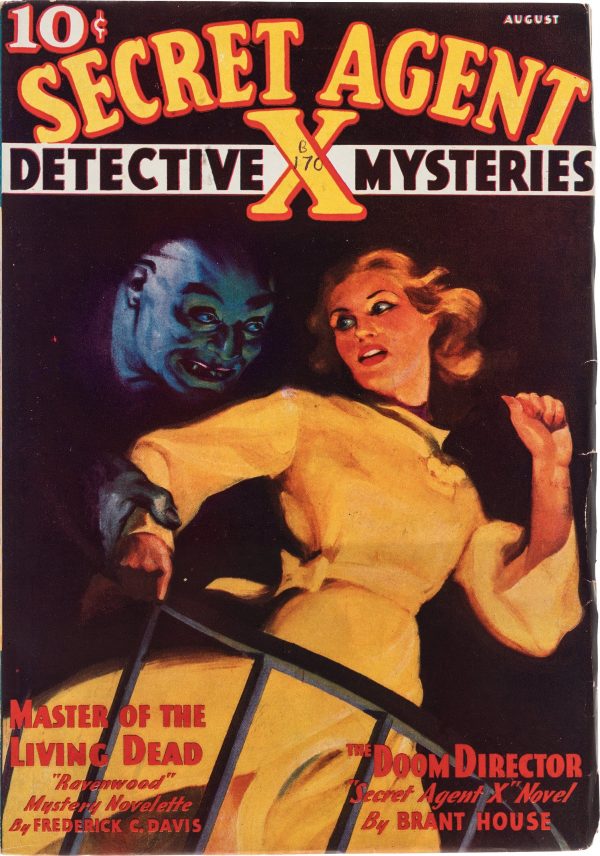 Secret Agent X - August 1936