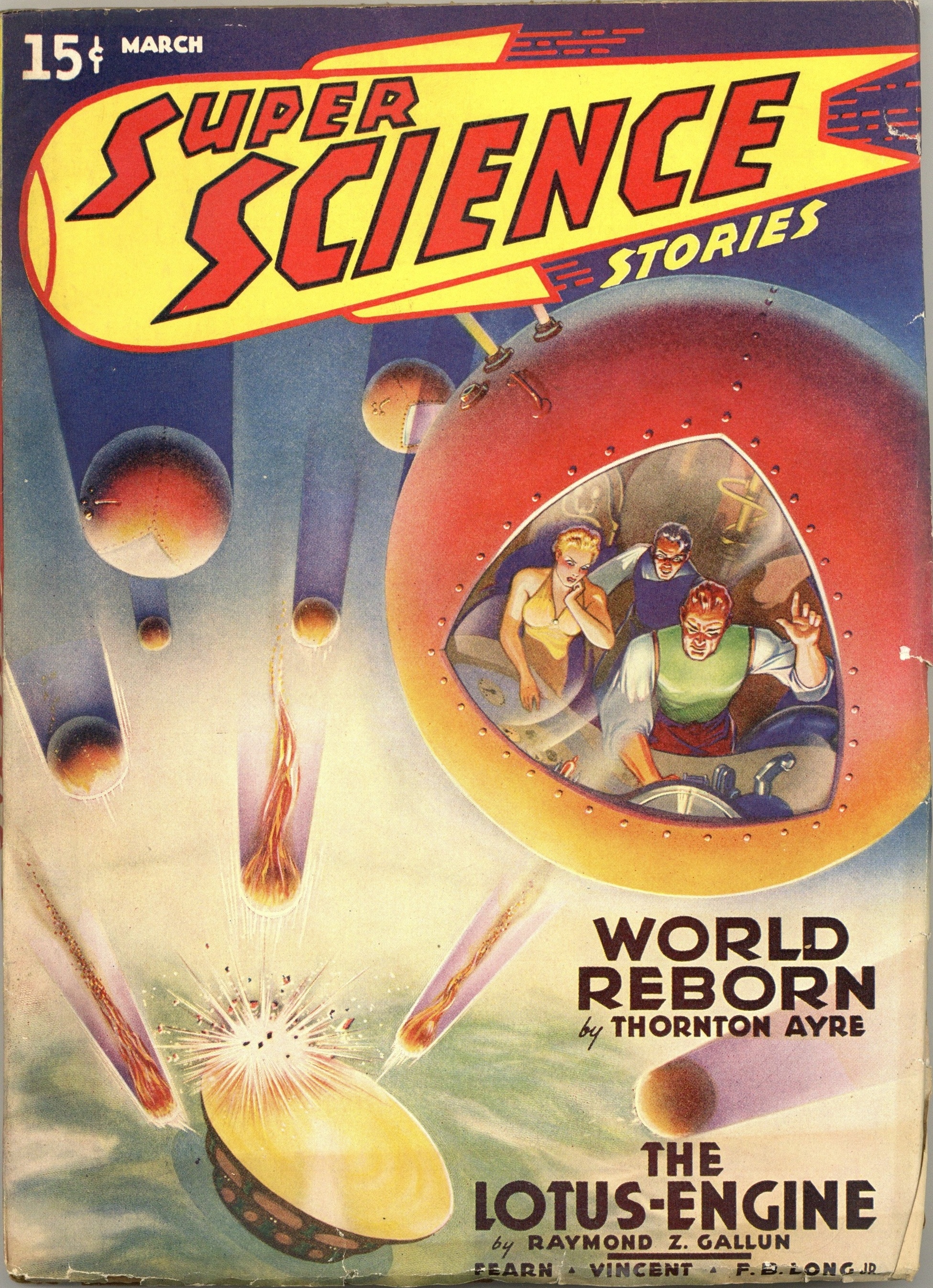 Super Science Stories March 1940