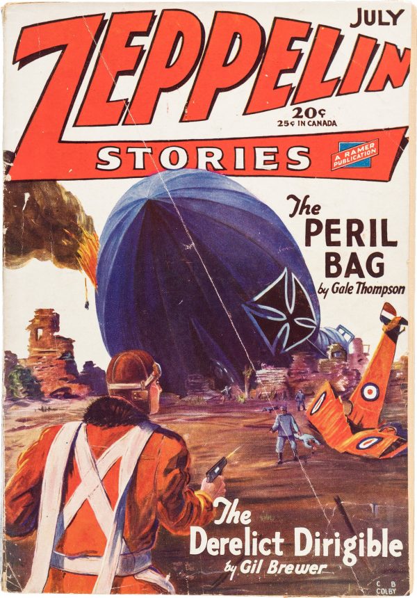 Zeppelin Stories - July 1929
