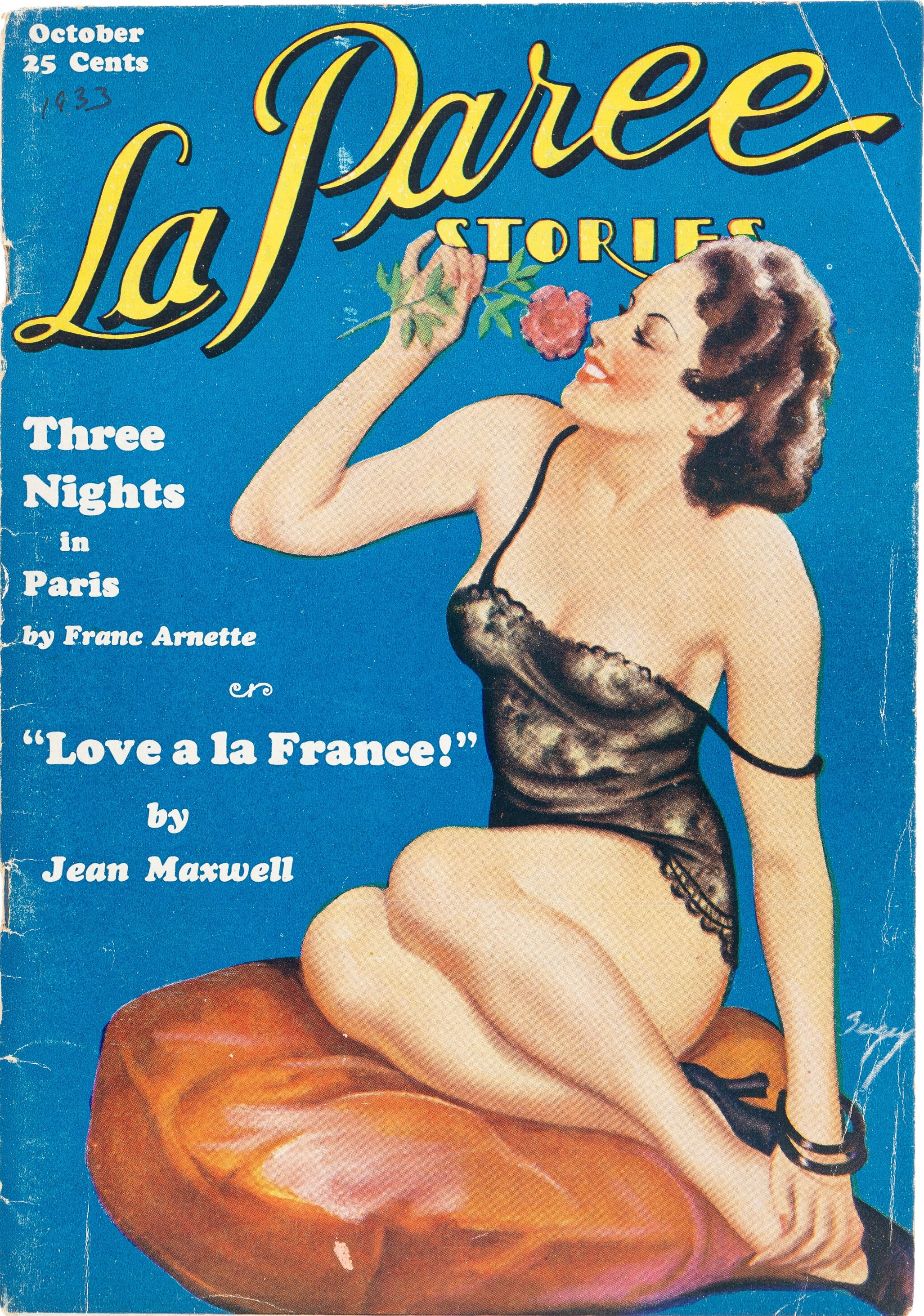 La Paree Stories - October 1933