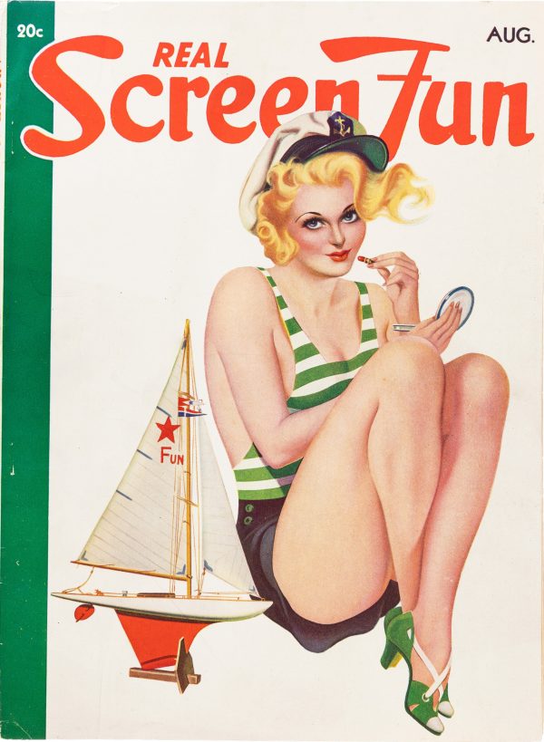 Real Screen Fun - August 1938