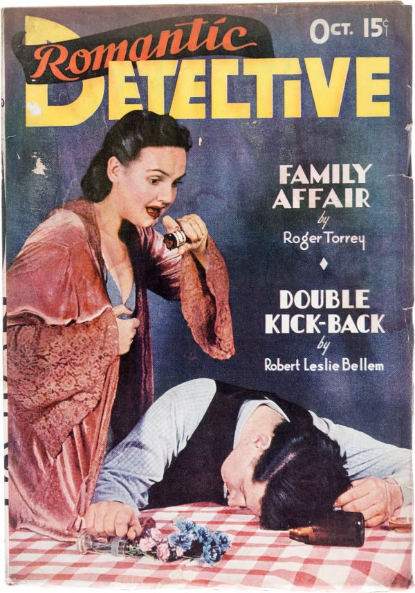Romantic Detective - October 1938