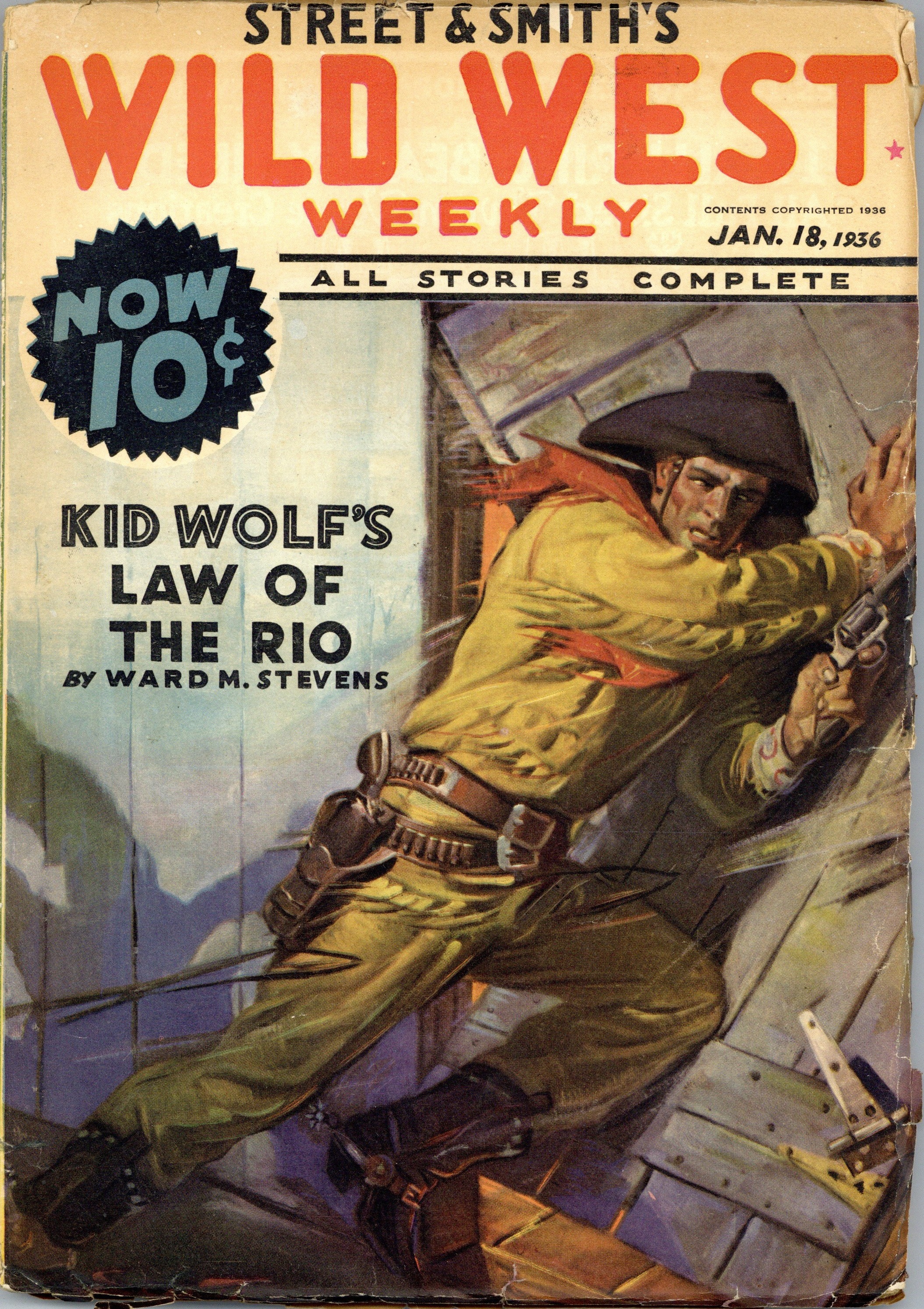 Wild West Weekly January 18, 1936