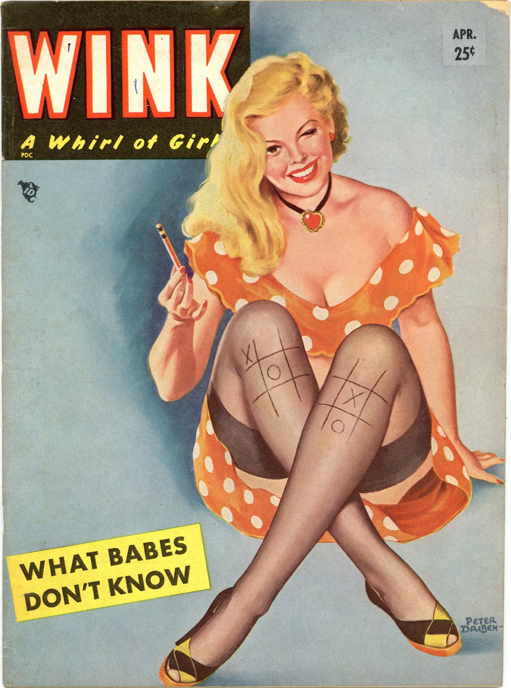 Retro Beach Nudism - What Babes Don't Know -- Pulp Covers