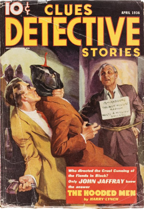 Clues Detective Stories - April 1936